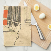  FOOSBALL FUZBOLL FOTO ART TABEL FOOTBALL THEEDOEK (Quarter Fold)