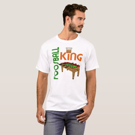 Foosball King T-shirt (Voorkant volledig)