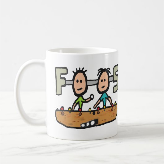 Foosball Koffiemok (Links)