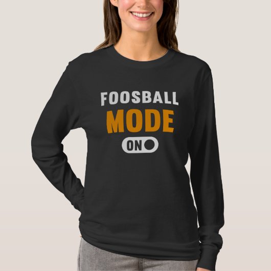Foosball Mode on T-shirt (Voorkant)