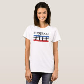 Foosball Retro T-shirt (Voorkant volledig)
