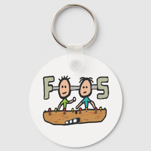 Foosball Sleutelhanger (Voorkant)