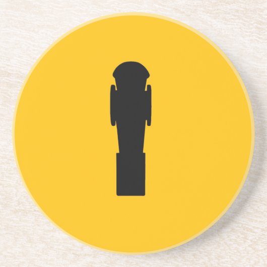 Foosman-Onderzetter Zandsteen Onderzetter (Voorkant)