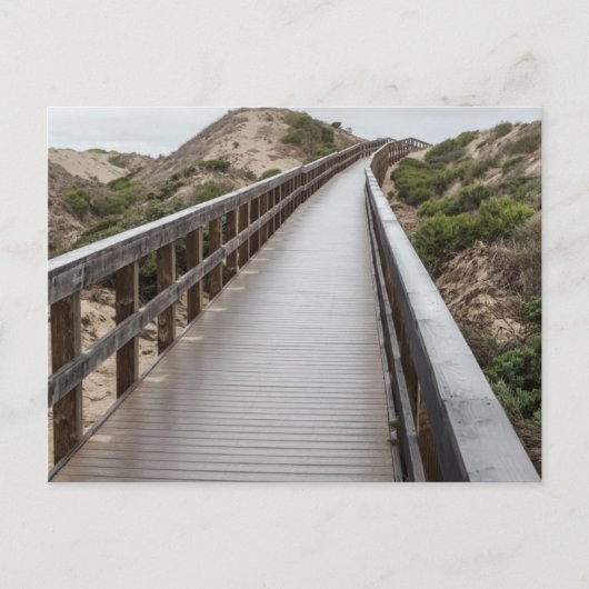 Foot Bridge in Oso Flaco Lake State Park Briefkaart (Voorkant)