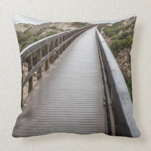 Foot Bridge in Oso Flaco Lake State Park Kussen