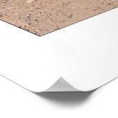 Foot Bridge & Poppies Poster (Hoek)