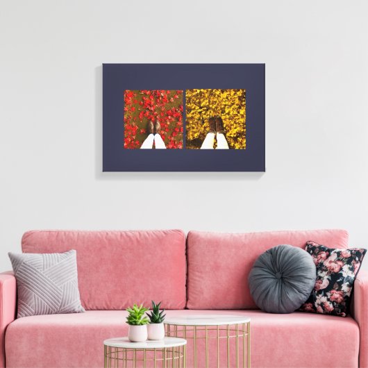 Foot Canvas Afdruk (Insitu (Woonkamer))