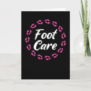 Foot Care Pedicure Podiatrist Nail Salon Gift Kaart