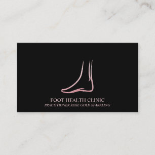Foot Care Podiatry Practice Visitekaartje