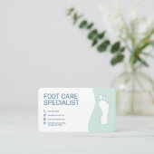 Foot Care Service Visitekaartje (Staand voorkant)