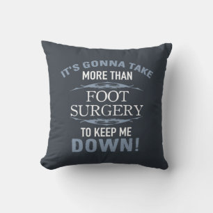 Foot Chirgery Humor Kussen