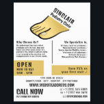 Foot Design, Podiatry Clinic, Podiatrist Flyer<br><div class="desc">Foot Design,  Podiatry Clinic,  Podiatrist Adverteren Flyer door de Visitekaartje winkel.</div>