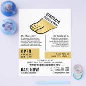 Foot Design, Podiatry Clinic, Podiatrist Flyer (Enkel)