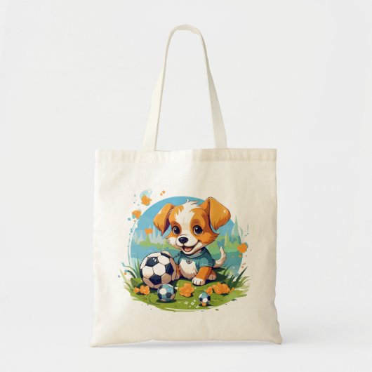 Foot Dog Tote Bag (Voorkant)