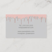 Foot Health Practice Roos Gold Driving Visitekaartje (Achterkant)