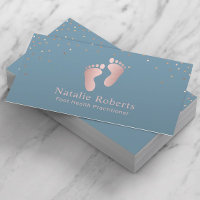 Foot Healthcare Practitioner Roos Gold Dusty Blue