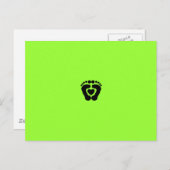 Foot Love Briefkaart (Voorkant / Achterkant)