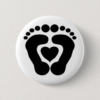 Foot Love Ronde Button 5,7 Cm