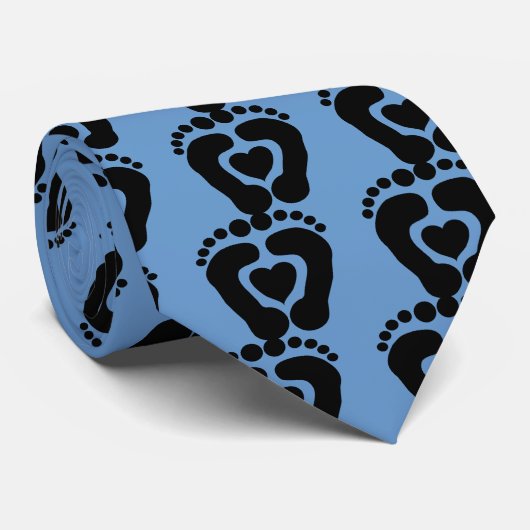 Foot Love Stropdas (Opgerold)