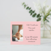 Foot Massage Cadeaubon (Staand voorkant)