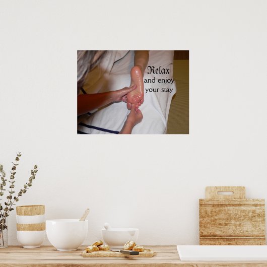 Foot Massage Poster (Keuken)