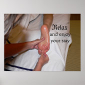 Foot Massage Poster (Voorkant)