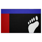 Foot Pride Flag (voetafdruk) Stof (Fat Quarter)