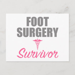 Foot Surgery Briefkaart