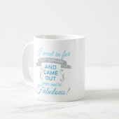 Foot Surgery Fabulous Recovery (blauw) Koffiemok (Voorkant links)