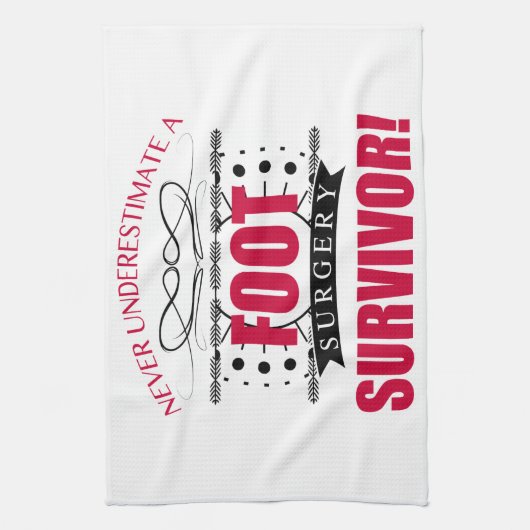 Foot Surgery Theedoek (Verticaal)
