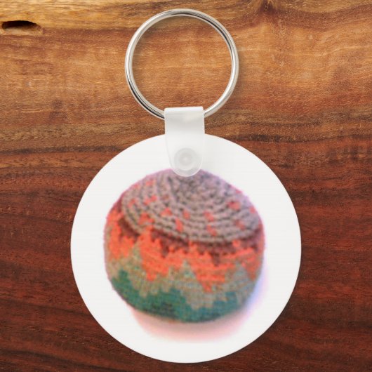 Footbag Hacky Sack Sleutelhanger (Voorkant)