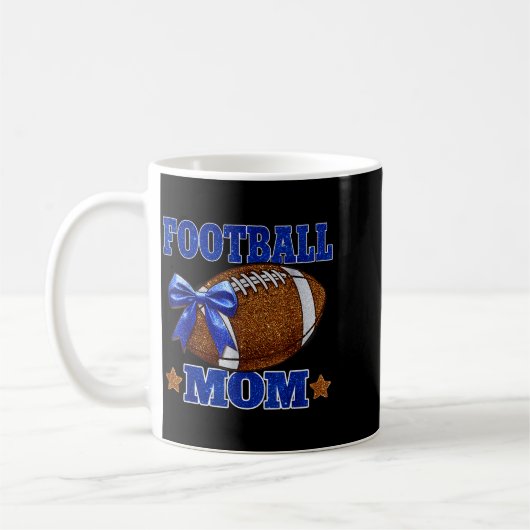 Footbal Mom Football Mama Game Day Football Season Koffiemok (Links)