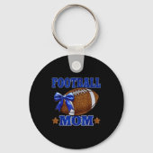 Footbal Mom Football Mama Game Day Football Season Sleutelhanger (Voorkant)