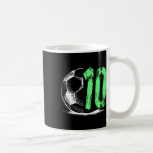 Football 10 jaar oude Jongen Birthday Party Koffiemok