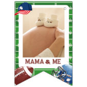 Football 1e jaar down Football Verjaardag Vlaggetjes (Tweede vlag)