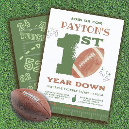 Football 1e jaar naar beneden Football vrijdag Kaart