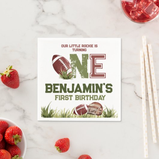 Football 1e jaar naar beneden Football vrijdag Servet (Insitu)