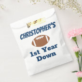 Football 1e verjaardag bedankzakje (Gezegeld)