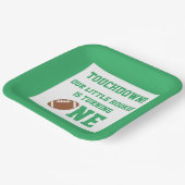 Football 1e verjaardag Bord papier (Gebogen)