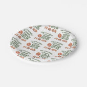 Football 1e Verjaardag Draaien Een Papier Bord (Gekanteld)