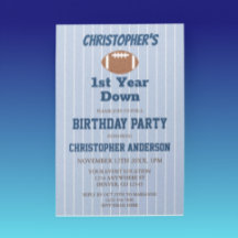 Football 1e verjaardag