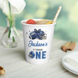 Football 1e verjaardag Papieren bekers