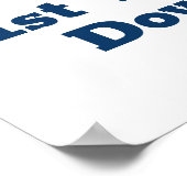 Football 1e verjaardag poster (Hoek)