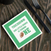 Football 1e verjaardag servet