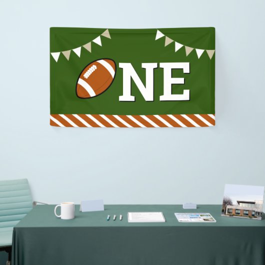 Football 1e verjaardag spandoek (Beurs)