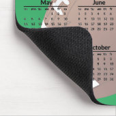 Football 2025 Kalender Muismat (Hoek)