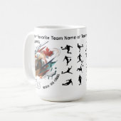 Football 2026 Coffee Mug– Mexico USA Canada Design Koffiemok (Voorkant links)