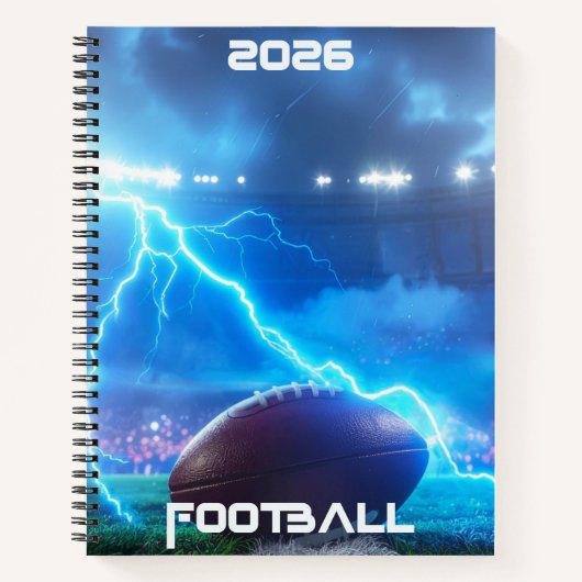 FOOTBALL 2026 NOTITIEBOEK (Voorkant)