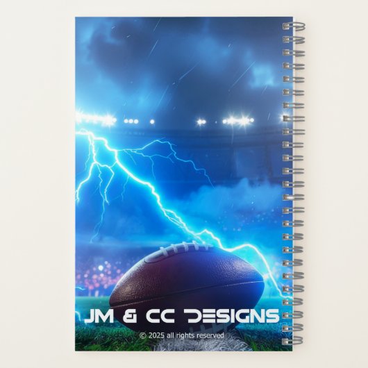 FOOTBALL 2026 NOTITIEBOEK (Achterkant)