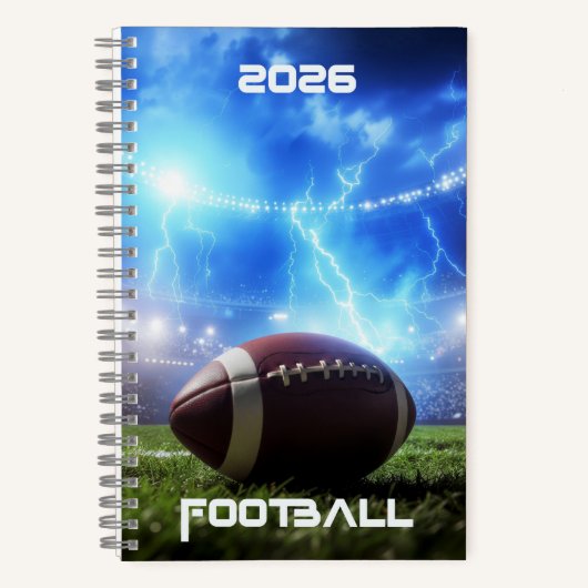 FOOTBALL 2026 NOTITIEBOEK (Voorkant)